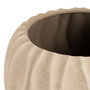 Macetero Beige Cerámica Decoración 40 X 40 X 39 cm