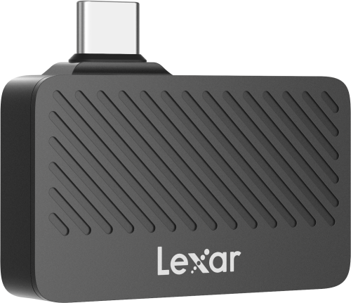 Lexar LSL400X002T-RNBNG SSD Externo Portátil Professional Go 2TB USB 3.2 Gen 2 hasta 1050MB/s Lectura y 1000MB/s Escritura Plata
