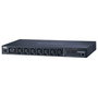 ATEN PE8208G-AX-G PDU de 8 Puertos Monitorizado con Conmutación por Puerto 16A/20A 100-240V para Rack 1U - Negro
