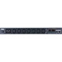 ATEN PE8208G-AX-G PDU de 8 Puertos Monitorizado con Conmutación por Puerto 16A/20A 100-240V para Rack 1U - Negro