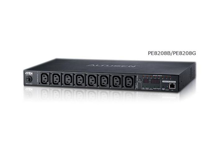 Aten PDU Inteligente 8 Puertos PE8208G-AX-G 16A 1U