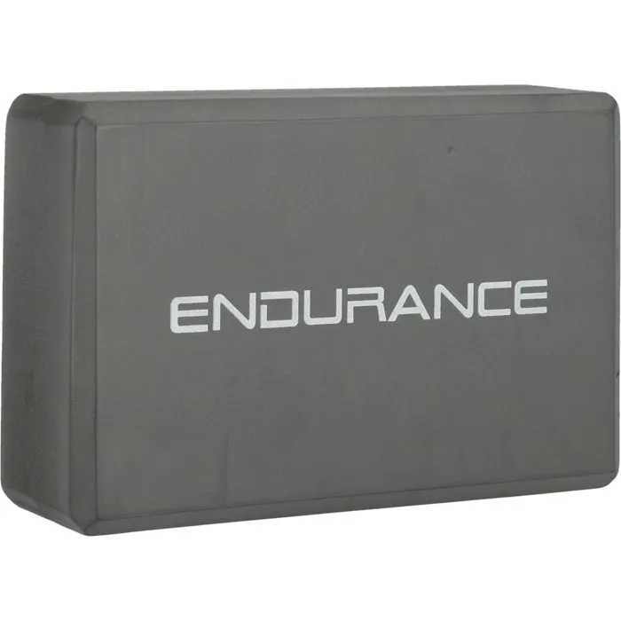 Endurance Bloque de yoga - Resistencia alta - Talla única - Gris Endurance Bloque de yoga - Resistencia alta - Talla única - Gris