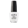 OPI Nail Lacquer Esmalte de Uñas de Larga Duración Hasta 7 Días - Color Alpine Snow - 15 ml - Acabado Brillante y Uniforme