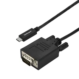 StarTech.com Cable Adaptador de Vídeo USB C a VGA 3m