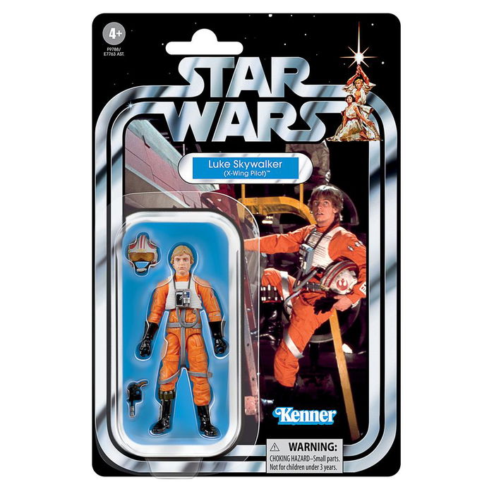 Kenner Star Wars The Vintage Collection F9788 Figura Luke Skywalker 9,5 cm Episodio IV Muñeco Articulado con Accesorios para Niños y Coleccionistas +4 Años Kenner Star Wars The Vintage Collection F9788 Figura Luke Skywalker 9,5 cm Episodio IV Muñeco Articulado con Accesorios para Niños y Coleccionistas +4 Años