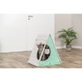 Cueva para gato Trixie Lucy Verde Arena 46 x 50 x 38 cm Tipi