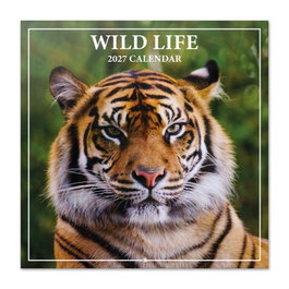 ERIK Calendario de pared 2027 Wildlife 30x30cm