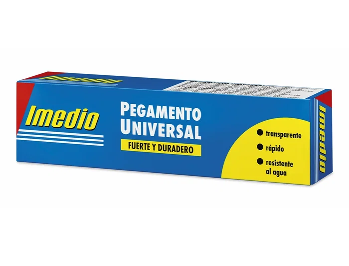 Imedio Pegamento Universal Transparente Banda Azul 35 ml Imedio Pegamento Universal Transparente Banda Azul 35 ml