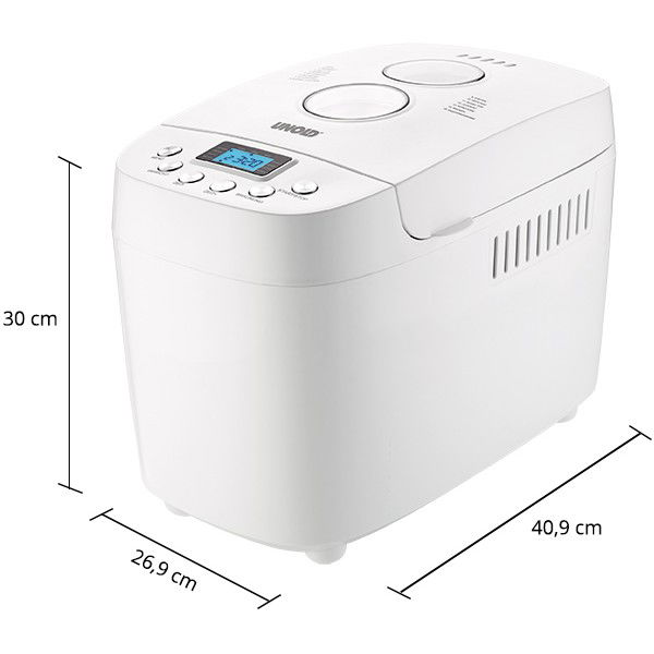 UNOLD 68520 Brotbackautomat Big White Backmeister, Máquina para Hacer Pan