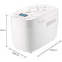UNOLD 68520 Brotbackautomat Big White Backmeister, Máquina para Hacer Pan