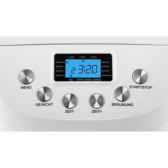 UNOLD 68520 Brotbackautomat Big White Backmeister, Máquina para Hacer Pan