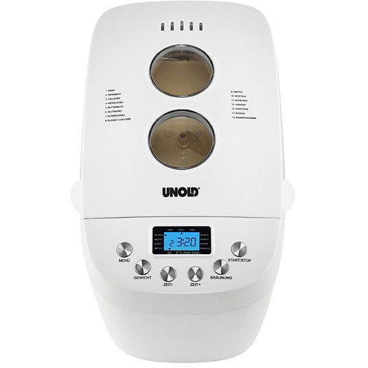 UNOLD 68520 Brotbackautomat Big White Backmeister, Máquina para Hacer Pan