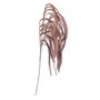 Rama Colgante Rosa Nailon Decoración 180 cm (Set de 6)
