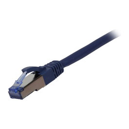 Synergy21 Patchkabel RJ45 Cat6a 500MHz 0,5m Azul S/FTP