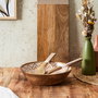 Home Deco Factory Ensaladera Dune Mirage 28 cm Madera Sostenible