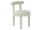DKD Home Decor Silla Arce Poliéster Boucle Crudo