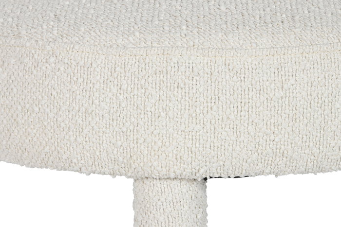 DKD Home Decor Silla Arce Poliéster Boucle Crudo