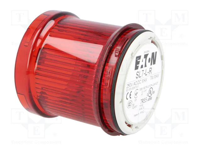 EATON ELECTRIC SL7-L-R Señalizador Luminoso Rojo 0-250V DC EATON ELECTRIC SL7-L-R Señalizador Luminoso Rojo 0-250V DC