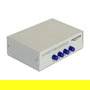 DeLOCK Switch Manual Bidireccional 4 Puertos VGA 87635 para Video, Resolucion 1920 x 1440, Conexiones 4x VGA Entrada / 1x VGA Salida, Metal, Beige