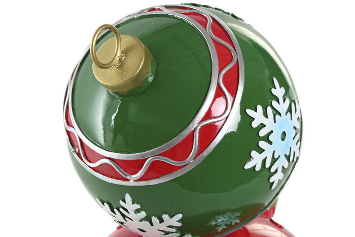 DKD Home Decor Figura Navidad Tradicional Rojo Verde Resina Led 25.5 x 24 x 42 cm DKD Home Decor Figura Navidad Tradicional Rojo Verde Resina Led 25.5 x 24 x 42 cm