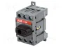ABB OT Interruptor de aislamiento de 3 polos y 16A