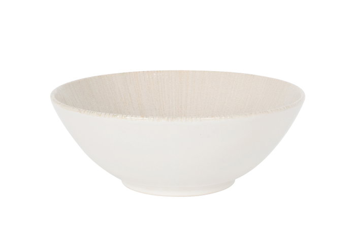 La Mediterranea Bol ANYA Monaco Brillo 19cm, Pack de 12 unidades