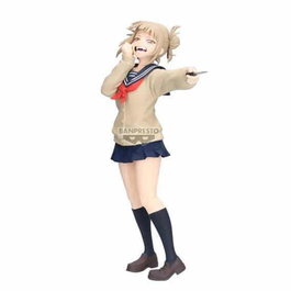 Banpresto My Hero Academia - Figura de colección Glitter & Glamours Himiko Toga 22cm (PVC/ABS, licencia oficial, incluye base de exposición)