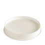 Duni 127724 TR Tapa Llana Copa para Vaso de Un Solo Uso de Poliestireno (2000 unidades)