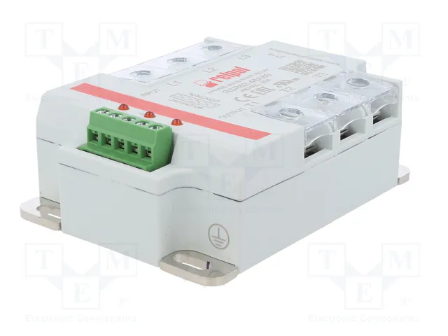 RELPOL RSR62 Relé de semiconductor trifásico 80A 24-530V AC