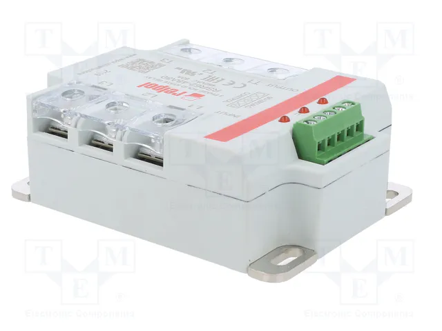 RELPOL RSR62 Relé de semiconductor trifásico 80A 24-530V AC