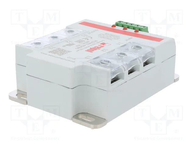 RELPOL RSR62 Relé de semiconductor trifásico 80A 24-530V AC