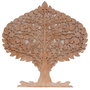 DKD Home Decor Decoración de Pared Árbol Natural Mango y MDF 122x122 cm