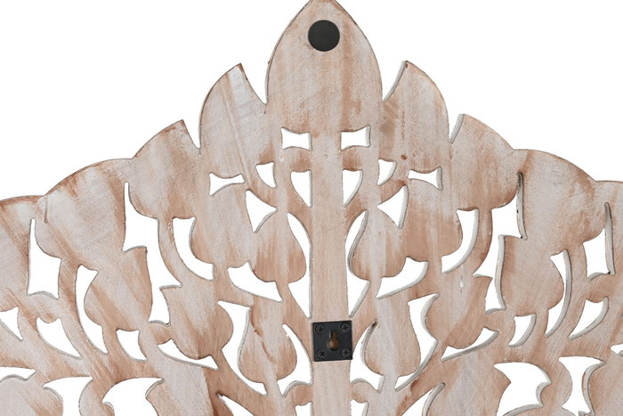 DKD Home Decor Decoración de Pared Árbol Natural Mango y MDF 122x122 cm