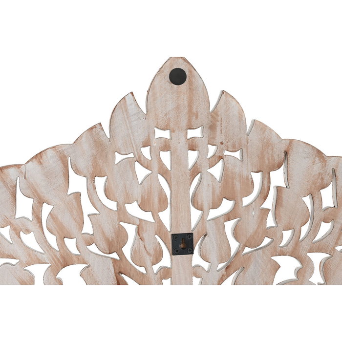DKD Home Decor Decoración de Pared Árbol Natural Mango y MDF 122x122 cm