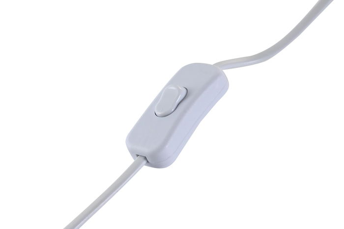 DKD Home Decor Lámpara Sobremesa Colonial Verde Blanco 24 x 54 x 24 cm (2 Unidades)