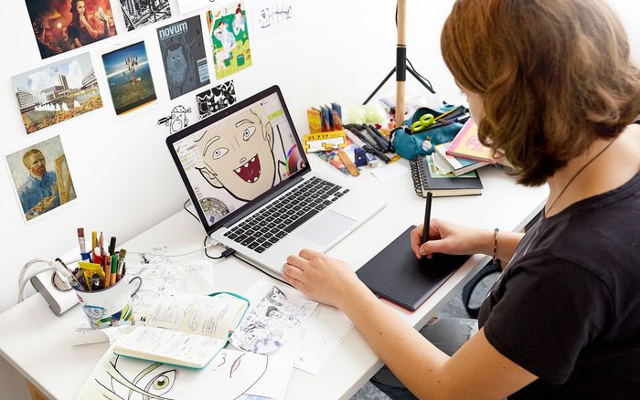 Wacom One by Wacom Small EMEA-North Tableta Gráfica para Dibujo Digital y Edición de Fotos