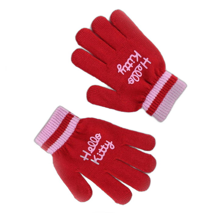 Cerdá Conjunto de 3 Piezas Hello Kitty con Gorro, Guantes y Bufanda Rosa