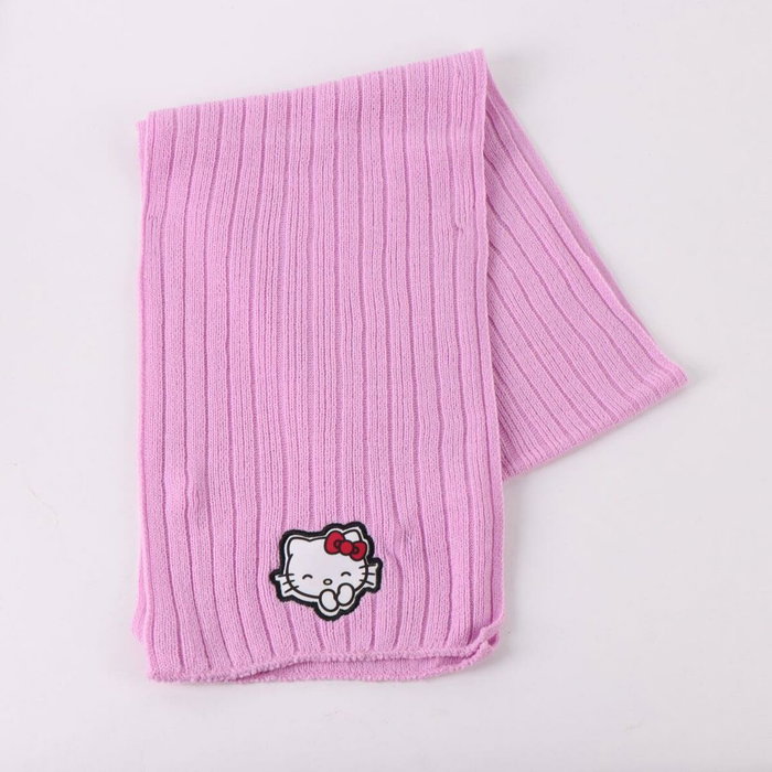 Cerdá Conjunto de 3 Piezas Hello Kitty con Gorro, Guantes y Bufanda Rosa