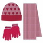 Cerdá Conjunto de 3 Piezas Hello Kitty con Gorro, Guantes y Bufanda Rosa