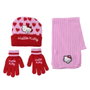 Cerdá Conjunto de 3 Piezas Hello Kitty con Gorro, Guantes y Bufanda Rosa