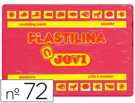 Jovi Plastilina Grande Rubi +350g Unidad Color Rojo