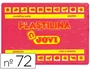 Jovi Plastilina Grande Rubi +350g Unidad Color Rojo