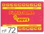 Jovi Plastilina Grande Rubi +350g Unidad Color Rojo