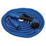 Altadex Manguera Expansy Pro Extensible Azul 22.5 m con 7 Pistolas y Adaptador, Anti Rotura, Máx. 8 Bar
