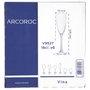 Arcoroc Caja 6 Copas Flauta Eco Vina 19 cL