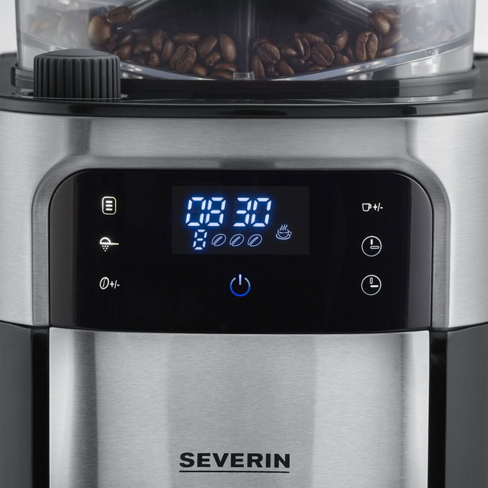 Severin KA 4814 Cafetera de filtro con molinillo y jarra térmica Severin KA 4814 Cafetera de filtro con molinillo y jarra térmica