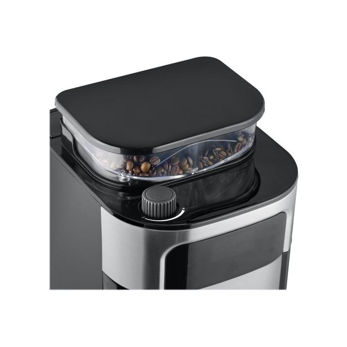 Severin KA 4814 Cafetera de Acero Inoxidable Color Negro