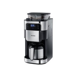 Severin KA 4814 Cafetera de Acero Inoxidable Color Negro