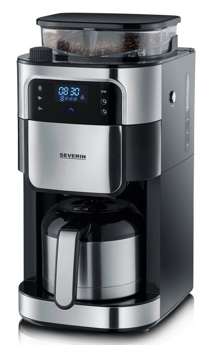 Severin KA 4814 Cafetera de filtro con molinillo y jarra térmica Severin KA 4814 Cafetera de filtro con molinillo y jarra térmica
