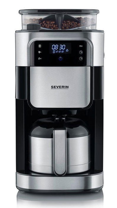 Severin KA 4814 Cafetera de filtro con molinillo y jarra térmica Severin KA 4814 Cafetera de filtro con molinillo y jarra térmica